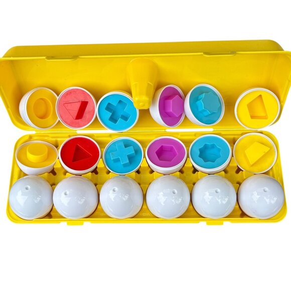 Prextex My First Find & Match Eggs Educational Toy Set - Picture 3 of 4